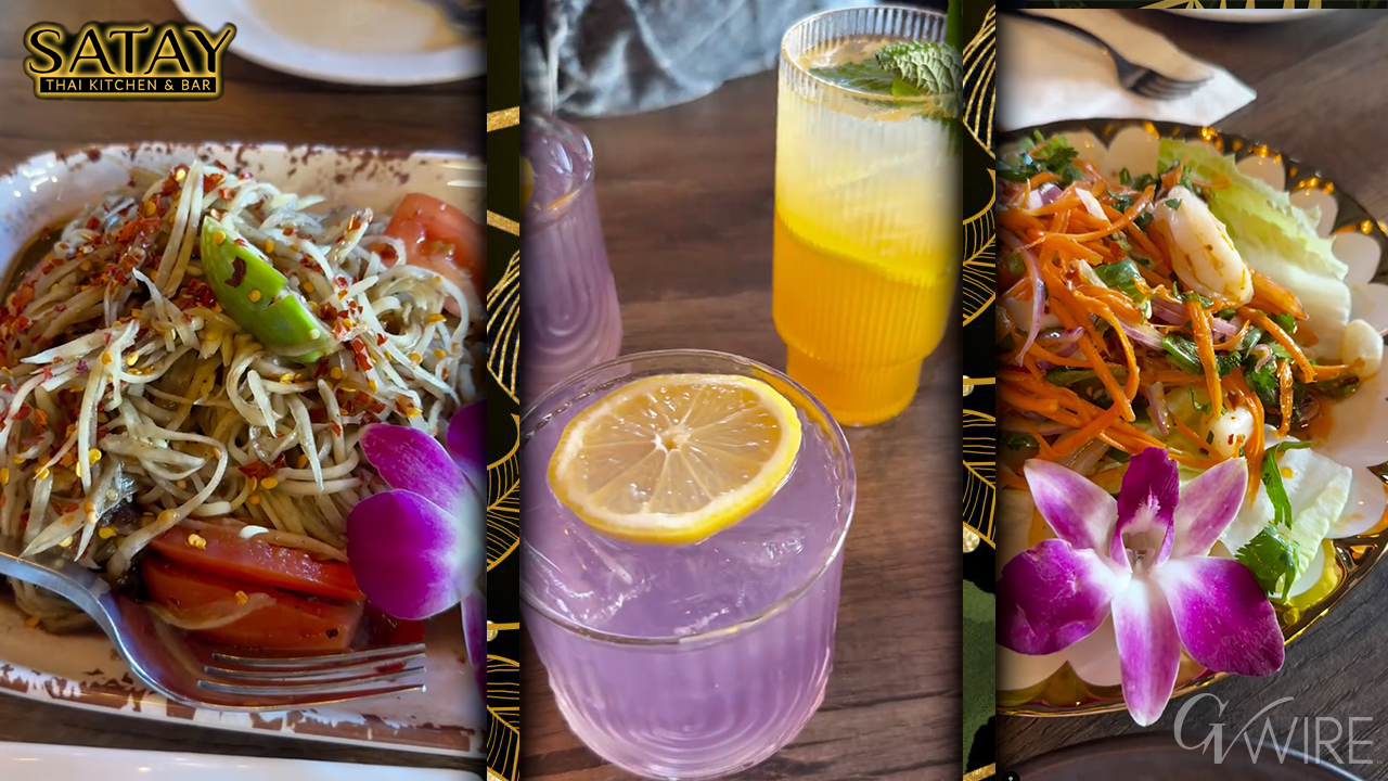 A signature pour and shareable plates from the bar.