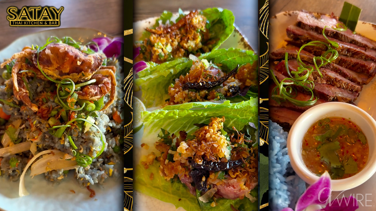 Crispy soft-shell crab — a chef's-table standout at the opening.