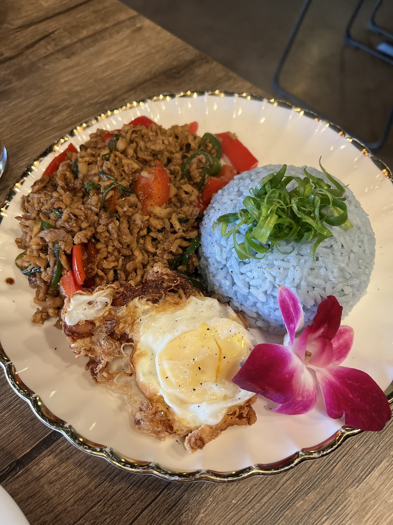 "Food tasted amazing and presentation was beautiful."